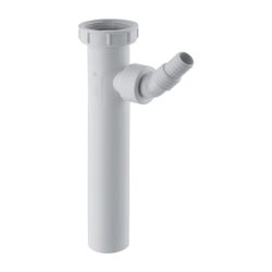 Geberit Anschlussstutzen mit Überwurfmutter, mit Winkelschlauchtülle Außendurchmesse... GEBERIT-152242111 4025416018278 (Abb. 1)