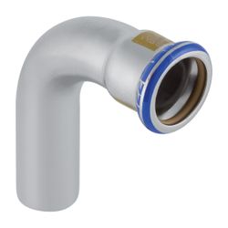 Geberit Mapress Edelstahl Bogen mit Einschubende, Gas, 90 Grad, d 18mm... GEBERIT-34008 4024723340089 (Abb. 1)