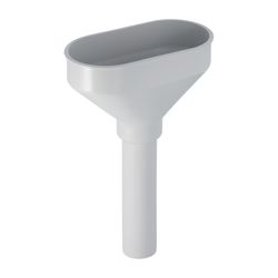 Geberit Trichter oval Außendurchmesser 40mm, Alpinweiß... GEBERIT-152378111 4025416018551 (Abb. 1)