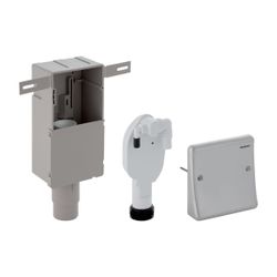 Geberit Unterputz-Geruchsverschluss für Geräte mit zwei Anschlüssen, Wandeinbaukaste... GEBERIT-152233001 4025416665328 (Abb. 1)