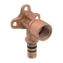Geberit Mepla Anschlusswinkel 90 Grad, d 26mm, Rp 3/4″, L 5,2cm, Rotguss bleifrei... GEBERIT-603294005 4025416700081 (Abb. 1)