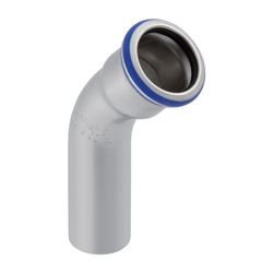 Geberit Mapress Edelstahl Bogen mit Einschubende 45 Grad, Außendurchmesser 35mm... GEBERIT-32706 4024723327066 (Abb. 1)
