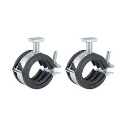 Geberit Set Verteilerbefestigungen gerade, mit Drehrastbolzen 1,0215, di 25–30mm, 2 ... GEBERIT-653492001 4025416761075 (Abb. 1)