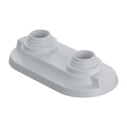 Geberit Doppelrosette PS, di 14/15/16/18/20mm, Reinweiß... GEBERIT-611610BM1 4025416363255 (Abb. 1)