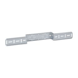 Geberit Montageplatte abgesetzt, zweifach, Anschlussdistanz 10 cm oder 12 cm 1,0215,... GEBERIT-601731001 4025416041795 (Abb. 1)
