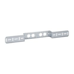 Geberit Montageplatte abgesetzt, zweifach, Anschlussdistanz 7,3 cm oder 15,3 cm 1,02... GEBERIT-601732001 4025416041801 (Abb. 1)