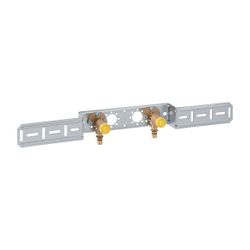 Geberit Mepla Anschlusswinkel 90 Grad vormontiert, zweifach d 20mm, AD 15,3cm, DN 15... GEBERIT-602780005 4025416700197 (Abb. 1)