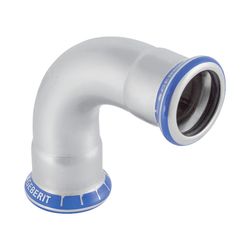 Geberit Mapress Edelstahl Bogen 90 Grad, Außendurchmesser 28mm... GEBERIT-30105 4024723301059 (Abb. 1)