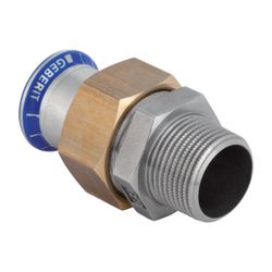 Geberit Mapress Edelstahl Übergangsverschraubung mit Außengewinde d 18mm, R 3/4″... GEBERIT-35333 4024723353331 (Abb. 1)