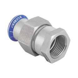 Geberit Mapress Edelstahl Übergangsverschraubung mit Innengewinde d 54mm, Rp 2″, Überwur... GEBERIT-35356 4024723353560 (Abb. 1)