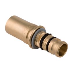 Geberit Mepla Übergang auf Geberit Mapress, mit Einschubende, d 20mm, d1 15mm, Rotgu... GEBERIT-602507005 4025416674665 (Abb. 1)