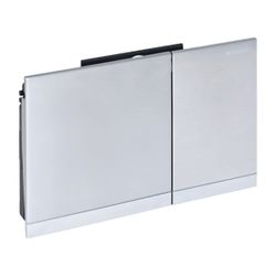 Geberit Sigma 60 Drückerplatte, 2-Mengen-Spülung, Fertigbauset verchromt, gebürstet,... GEBERIT-115796GH1 4025416166740 (Abb. 1)