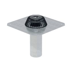 Geberit Dachwassereinlauf mit Anschlussblech Außendurchmesser 110mm... GEBERIT-359037001 4025416552826 (Abb. 1)