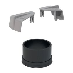 Geberit Pluvia Notüberlauf, maximale Stauhöhe 70mm bei 19l/s... GEBERIT-359036001 4025416552819 (Abb. 1)