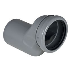 Geberit Set Anschlussstutzen für Wand-WC, 5cm etagiert Grau... GEBERIT-388352291 4025416279099 (Abb. 1)