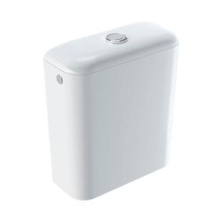Geberit iCon Aufputzspülkasten aufgesetzt, 2-Mengen-Spülung, Wasseranschluss seitlic... GEBERIT-229420600 4022009332551 (Abb. 1)