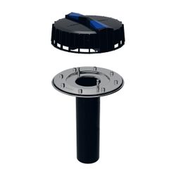 Geberit Pluvia Dachwassereinlauf mit Flansch, für Rinnen Maximale Ablaufleistung 25l... GEBERIT-359007001 4025410717528 (Abb. 1)