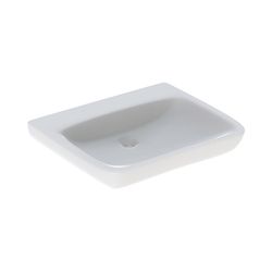 Geberit Renova Comfort Waschtisch barrierefrei, Breite 65cm, Tiefe 55cm, ohne Hahnlo... GEBERIT-500914001 4025410721990 (Abb. 1)