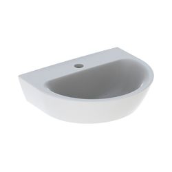 Geberit Renova Handwaschbecken mit asymmetrischem Überlauf, 45x17,3x36cm, Hahnloch m... GEBERIT-500494011 4025416224457 (Abb. 1)