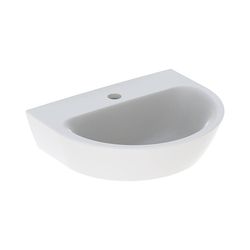 Geberit Renova Handwaschbecken mit asymmetrischem Überlauf, 45x17,3x36cm, Hahnloch m... GEBERIT-500494011 4025416224457 (Abb. 1)