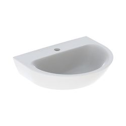 Geberit Renova Handwaschbecken mit asymmetrischem Überlauf, 50x17,3x40cm, Hahnloch m... GEBERIT-500498011 4025416220800 (Abb. 1)