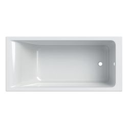Geberit Renova Plan Rechteckbadewanne 160x75cm, Gesamtvolumen 196l... GEBERIT-554303011 4025410711014 (Abb. 1)