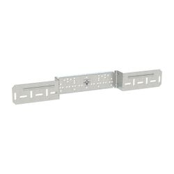 Geberit Montageplatte abgesetzt, zweifach, Anschlussdistanz 10cm oder 15,3cm... GEBERIT-650732002 4025416210801 (Abb. 1)