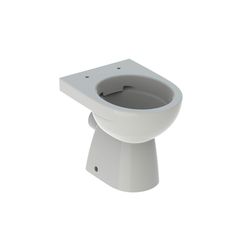 Geberit Renova Stand-WC Tiefspüler, Abgang horizontal, teilgeschlossene Form, Rimfre... GEBERIT-500480002 4025410715067 (Abb. 1)
