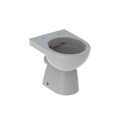 Geberit Renova Stand-WC Tiefspüler, Abgang horizontal, teilgeschlossene Form, Rimfre... GEBERIT-500799001 4025410717337 (Abb. 1)