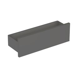 Geberit Smyle Square Wandablage, 45x14,8x15cm, Lava pulverbeschichtet matt, Lava lac... GEBERIT-500362JK1 4025416432685 (Abb. 1)