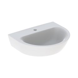 Geberit Renova Waschtisch, Breite 55cm, Tiefe 45cm, Hahnloch mittig, ohne Überlauf, ... GEBERIT-500578011 4025416221203 (Abb. 1)