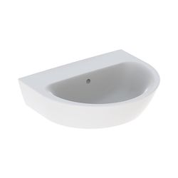 Geberit Renova Waschtisch, Breite 55cm, Tiefe 45cm, ohne Hahnloch, Überlauf sichtbar... GEBERIT-500579018 4025416221746 (Abb. 1)