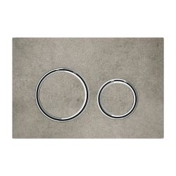 Geberit Sigma 50 (ex Sigma 21) Drückerplatte mit 2-Mengen-Spülung, Betonoptik, Metal... GEBERIT-115884JV1 4025410757876 (Abb. 1)