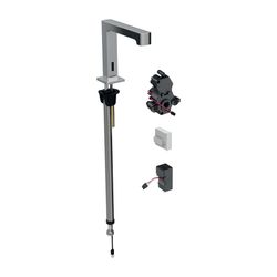 Geberit Brenta Waschtischarmatur Standmontage, Netzbetrieb, für UP-Funktionsbox Hoch... GEBERIT-116191211 4025416834892 (Abb. 1)
