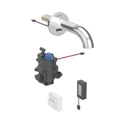 Geberit Piave Waschtischarmatur Wandmontage, Batteriebetrieb, für UP-Funktionsbox ho... GEBERIT-116288211 4025410777485 (Abb. 1)