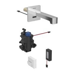 Geberit Brenta Waschtischarmatur Wandmontage Batterie, Thermostatmischer, Länge 17cm... GEBERIT-116278211 4025410779717 (Abb. 1)