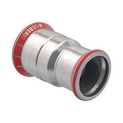 Geberit Mapress C-Stahl Muffe reduziert d 54mm, d1 42mm... GEBERIT-22025 4024723220251 (Abb. 1)