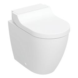 Geberit AquaClean Tuma Comfort WC-Komplettanlage Stand-WC, wandbündig, Weiß/Glas... GEBERIT-146310SI1 4025410677815 (Abb. 1)