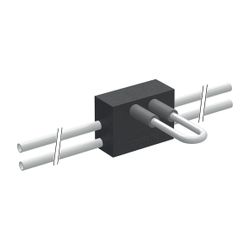 Geberit Anschlussbox d 20mm, d1 16mm, d2 20mm Typ T PE-RT II, Al, PE-RT II... GEBERIT-619371001 4025416600824 (Abb. 1)