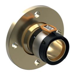 Geberit FlowFit Flansch PN10/16, mit Presseinheit bleifreie Siliziumbronze, d 75mm, ... GEBERIT-619617001 4025416602293 (Abb. 1)