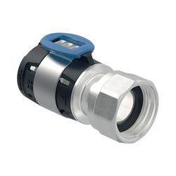 Geberit FlowFit Anschluss gerade, mit Überwurfmutter Außendurchmesser 16mm... GEBERIT-619490221 4025416602118 (Abb. 1)