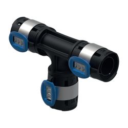 Geberit FlowFit T-Stück egal Außendurchmesser 16mm, PPSU... GEBERIT-620080001 4025416609407 (Abb. 1)