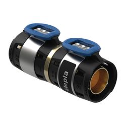 Geberit FlowFit Übergang auf Geberit Mepla bleifreie Siliziumbronze, d 20mm, d1 20mm... GEBERIT-620091001 4025416609681 (Abb. 1)