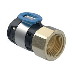 Geberit FlowFit Übergang mit Innengewinde Außendurchmesser 20mm... GEBERIT-620411001 4025416638674 (Abb. 1)