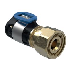Geberit FlowFit Verteilerabgang für Eurokonus bleifreie Siliziumbronze, d 16mm, G 3/... GEBERIT-620330001 4025416638032 (Abb. 1)