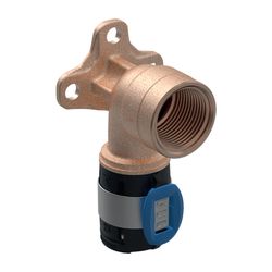Geberit FlowFit Anschlusswinkel 90 Grad Bleifreier, d 16mm, Rp 1/2″, Länge 3,6cm, Ro... GEBERIT-620760001 4025416630616 (Abb. 1)