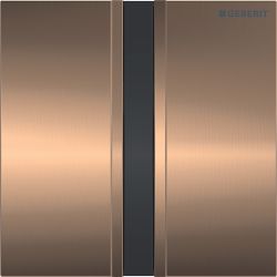Geberit Typ 50 Abdeckplatte für Urinalsteuerung IR Square, Rotgold gebürstet... GEBERIT-241926QB1 4025410757012 (Abb. 1)