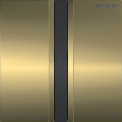 Geberit Typ 50 Abdeckplatte für Urinalsteuerung IR Square, Messing gebürstet... GEBERIT-241926QF1 4025410757036 (Abb. 1)