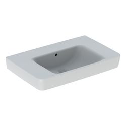 Geberit Renova Plan Waschtisch, Ablagefläche beidseitig, Breite 75cm, Tiefe 48cm, oh... GEBERIT-501696001 4025410871367 (Abb. 1)