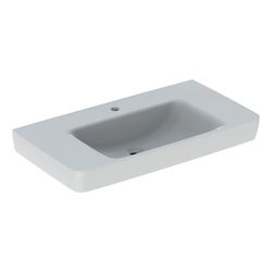 Geberit Renova Plan Waschtisch, Ablagefläche beidseitig, Breite 90cm, Tiefe 48cm, Ha... GEBERIT-501703001 4025410868268 (Abb. 1)